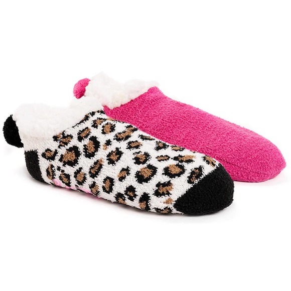 Betsey Johnson Accessories - Betsey Johnson 2 Pair Gripper Socks Set